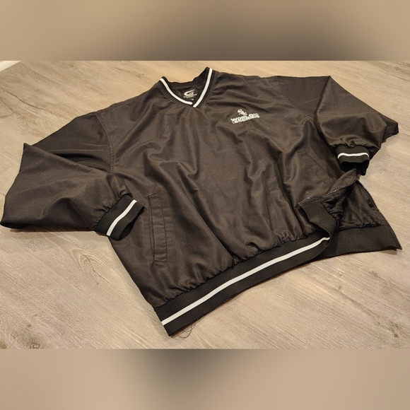 Vintage Chicago White Sox Pullover Windbreaker 2005 World Series Mens Size XXL - Picture 2 of 9